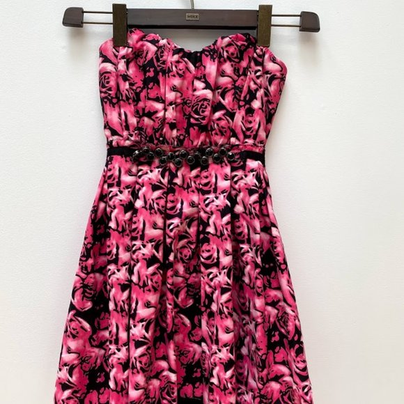 Guess Sleeveless Pink Jonsie Dress - Size Small - Picture 2 of 6